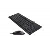 Клавиатура и мышь A4Tech KRS-8372 (черный, USB) - идеальный комплект для комфортной работы и игр