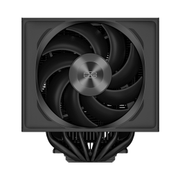 Кулер для процессора/ CPU Cooler PCCooler RZ820 Display BK (290W, 4-pin PWM, LED, 169mm, Al/Cu, 8x6mm, 1x140mm + 1x150mm, 71.9/78.7CFM, 27.1/35.8dBA, 1500/2500RPM, S: 1851/1700/1200/115X/20XX, AM5/AM4, black)