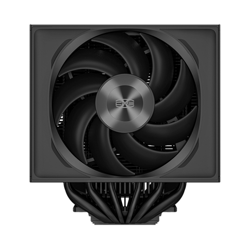 Кулер для процессора PCCooler RZ820 Display BK: Высокопроизводительное охлаждение с LED и 4-pin PWM для AM5/AM4 (290W, 169mm)