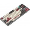 Клавиатура A4Tech S87 Pixels: Механическая Игровая Клавиатура с LED Подсветкой, Серый/Белый, USB, 1.8м
