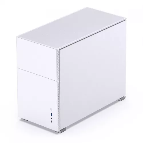Корпус Mini-Tower JONSBO D31 STD: Белый компьютерный кейс без вентилятора с USB-A 3.2 и USB-C 3.2 для mATX, mDTX, mITX