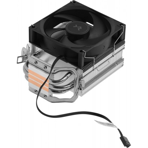 Кулер Deepcool AG300 Soc-AM5/AM4/1200/1700/1851 черный 4-pin 18-31dB Al+Cu 150W 350gr Ret (R-AG300-BKNNMN-G) [R-AG300-BKNNMN-G]