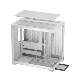 Корпус без блока питания/ Case PCCooler C3T700 WH, Midi-Tower, TG, no fans, 1xUSB-A 3.0 + 1xUSB-A 2.0 + 1xUSB-C, ATX, mATX, mITX White