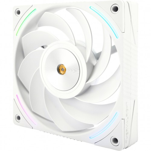 Кулер для корпуса/ Case Cooler Thermalright TL-K12RW Reverse (120x120x25mm, 4-pin PWM, ARGB, 69CFM, 27dBA, 2150RPM, White) Thermalright