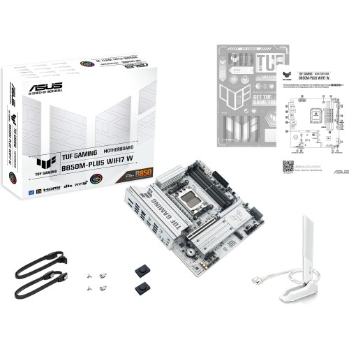 Материнская плата/ TUF GAMING B850M-PLUS WIFI7 W ASUS