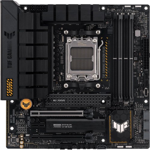 Материнская плата Asus TUF GAMING B650M-PLUS AM5: 4xDDR5, 2.5G LAN, RAID, HDMI и DP в формате mATX
