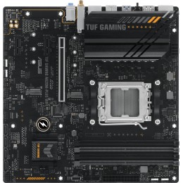 Материнская плата Asus TUF GAMING A620M-PLUS WIFI Socket AM5 AMD A620 4xDDR5 mATX AC`97 8ch(7.1) 2.5Gg RAID+HDMI+DP