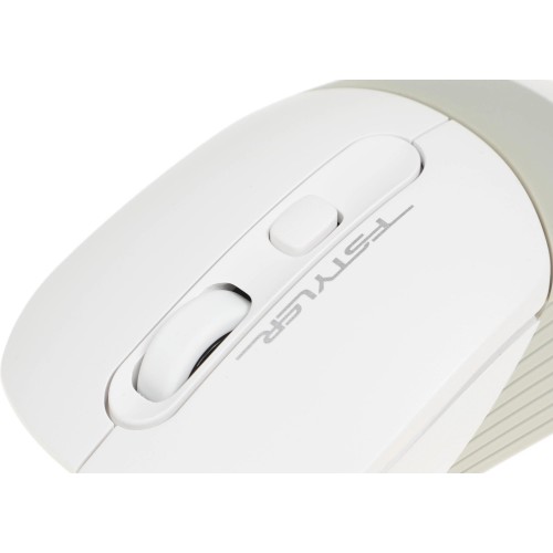 Купить оптическую мышь A4Tech Fstyler FM10 белую/серую с разрешением 1600dpi и USB-подключением