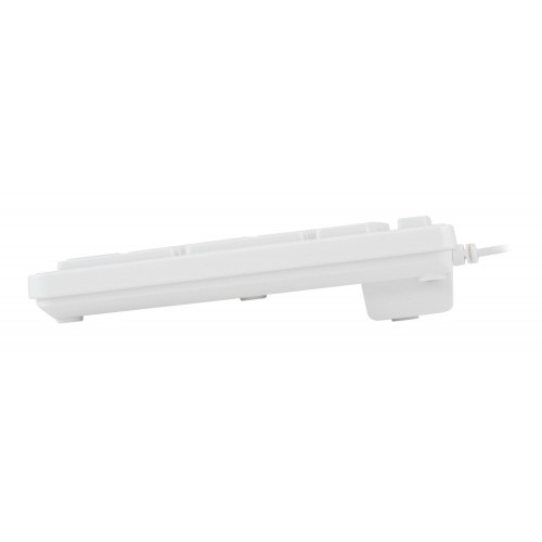 Клавиатура Acer OKW123 белая USB Multimedia с кабелем 1.5м - идеальное решение для вашего компьютера