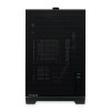 Корпус без блока питания/ Case HSPD M211, Mesh Mini-tower, Black, TG, 0.7 SPCC, no fans,mATX, mITX, 175/330/150mm, 2x2.5", 1x3.5", 4xPCI, 2xUSB-A 3.0, ARGB strip, 336x211x350mm HSPD