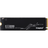 Твердотельный накопитель/ Kingston SSD KC3000, 2048GB, M.2(22x80mm), NVMe, PCIe 4.0 x4, 3D TLC, R/W 7000/7000MB/s, IOPs 1 000 000/1 000 000, DRAM buffer 2048MB, TBW 1600, DWPD 0.71, with Heat Spreader (60 мес) Kingston