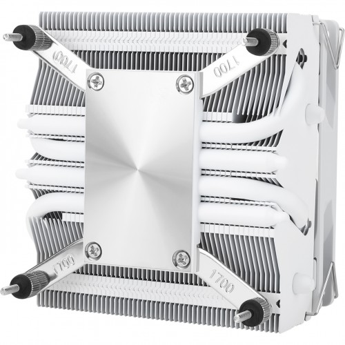 Кулер для процессора/ CPU Cooler Thermalright AXP-90 X53 White (4-pin PWM, 38mm, Ni/Cu, 4x6mm, 1x92mm, 42.58CFM, 22.4dBA, 2700RPM, S: 1851/1700/1200/115X, AM5/AM4, white) Thermalright