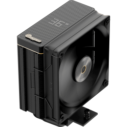 Кулер для процессора/ CPU Cooler Ocypus Iota A40 BK (220W, 4-pin PWM, LED temp., 156.7mm, Al/Cu, 4x6mm, 1x120mm, 77CFM, 29dBA, 2000RPM, S: 1851/1700/1200/115X, AM5/AM4, black)
