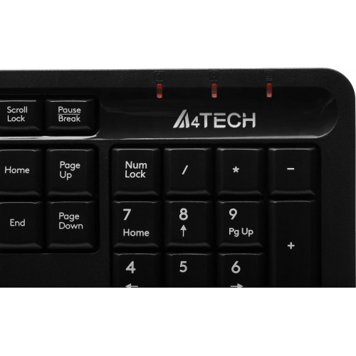 Клавиатура A4Tech FKS10 USB черный/оранжевый с подставкой для запястий и кабелем 1.5м - идеальный выбор для комфорта и стиля