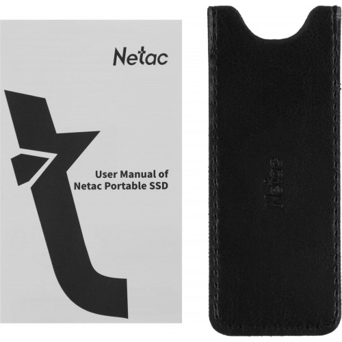 Накопитель SSD Netac USB-C 2Tb NT01ZSLIM-002T-32BK Z Slim 1.8 черный - Быстрая и надежная память для ваших данных
