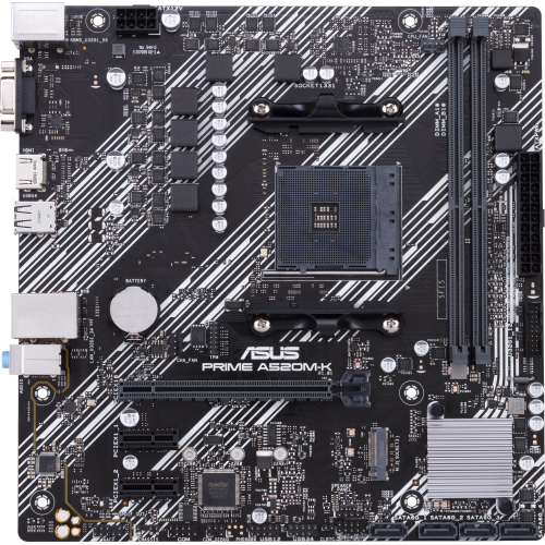 Материнская плата/ PRIME A520M-K ASUS