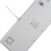 Механическая клавиатура Acer OKR302 для геймеров с LED-подсветкой, USB и Bluetooth, белая, 1.6 м кабель