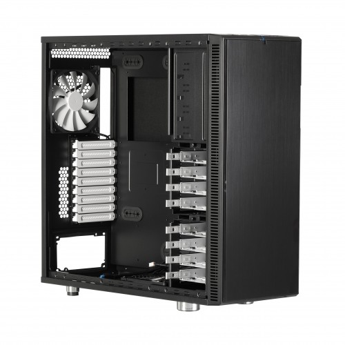 Корпус ПК без блока питания/ Case Fractal Design Define XL R2, Full-Tower, 3x140mm, 2xUSB-A 2.0 + 2xUSB-A 3.0 E-ATX, ATX, mATX, mITX Black Pearl Fractal Design