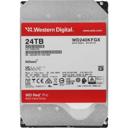 Жесткий диск WD SATA-III 24TB WD240KFGX NAS Red Pro (7200rpm) 512Mb 3.5"