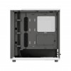 Корпус ПК Fractal Design North TG Clear Tint - Midi-Tower с 2x140mm вентиляторами, USB 3.2 и стильным белым деревом