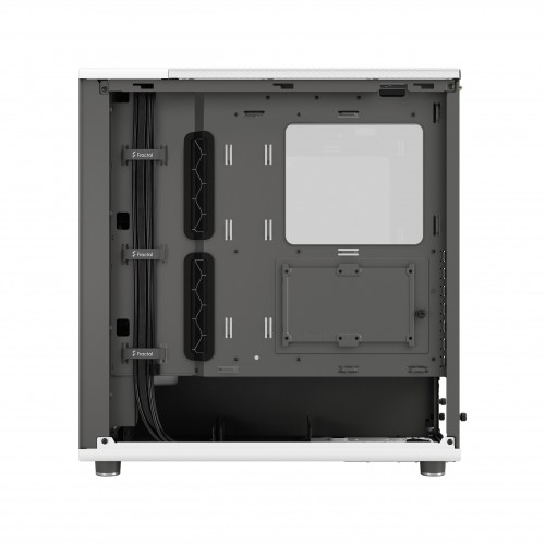 Корпус ПК Fractal Design North TG Clear Tint - Midi-Tower с 2x140mm вентиляторами, USB 3.2 и стильным белым деревом
