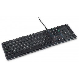 Клавиатура Оклик K953X механическая черный/серый USB Multimedia LED (1901086) кабель 1.5м