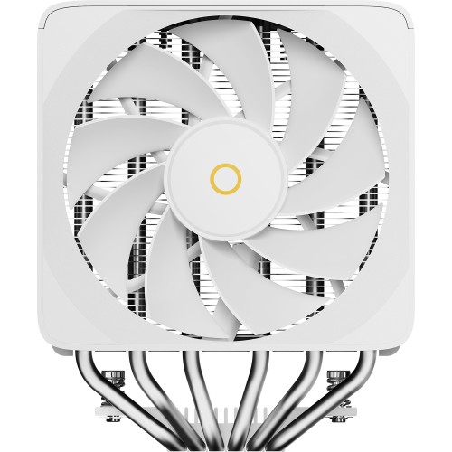 Кулер для процессора Ocypus Delta A62 EX WH Digital: мощность 250W, LED температура, 4-pin PWM, идеален для AM5/AM4