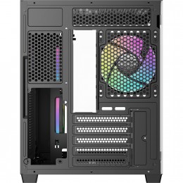 Корпус ПК без блока питания/ Case Ocypus Gamma C54 BK ARGB, Midi-Tower, TG, 3x120mm ARGB, 1xUSB-A 3.0 + 2xUSB 2.0, mATX, mITX Black