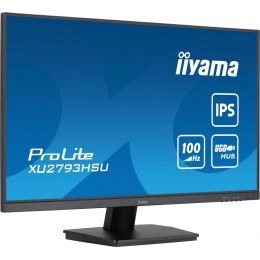 Монитор Iiyama 27" ProLite XU2793HSU-B6 черный IPS LED 1ms 16:9 HDMI M/M матовая 250cd 178гр/178гр 1920x1080 100Hz DP FHD USB 3.8кг