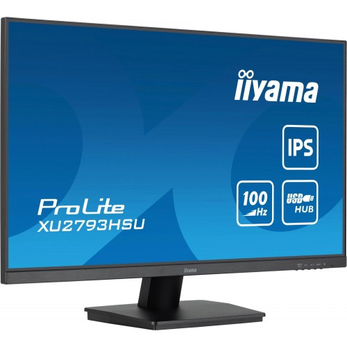 Монитор Iiyama 27" ProLite XU2793HSU-B6 черный IPS LED 1ms 16:9 HDMI M/M матовая 250cd 178гр/178гр 1920x1080 100Hz DP FHD USB 3.8кг