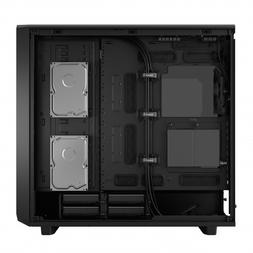 Корпус ПК Fractal Design Meshify 2 XL Light TG - Full-Tower с 3 вентиляторами 140mm, USB 3.2 и поддержкой E-ATX, Black