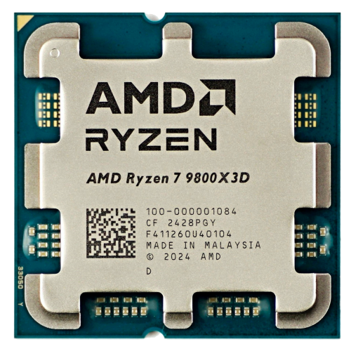Процессор/ APU AM5 AMD Ryzen 7 9800X3D (Granite Ridge AM5,8C/16T, 4.7/5.2GHz, 96MB, 120W, Radeon Graphics) OEM AMD