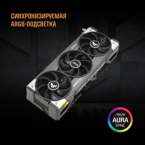 Купить видеокарту Asus TUF-RTX5080-O16G-GAMING 16Gb GDDR7 для игр и графики – NVIDIA GeForce RTX 5080 256bit
