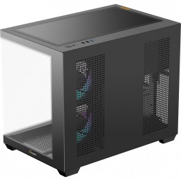 Корпус ПК без блока питания/ Case Ocypus Gamma C54 BK ARGB, Midi-Tower, TG, 3x120mm ARGB, 1xUSB-A 3.0 + 2xUSB 2.0, mATX, mITX Black