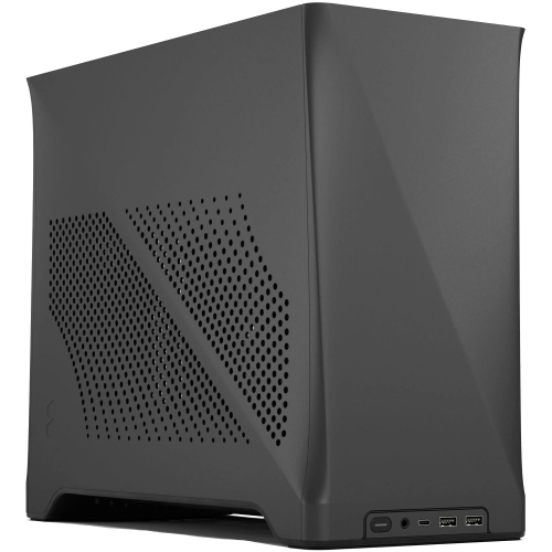 Корпус ПК без блока питания/ Case Fractal Design Era 2, Mini-Tower, 2x120mm, 2xUSB-A 3.0 + 1xUSB 3.2 Type-C, SFX PSU Support, mITX Charcoal Gray Fractal Design