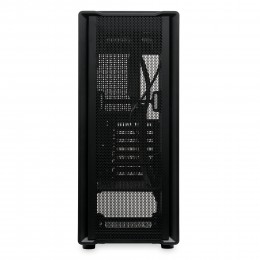 Корпус без блока питания/ Case HSPD M530, Mesh Mid Tower, Black, TG, 0.4 SPCC, no fans ATX, mATX, mITX 155/290/200mm 2x2.5", 2x3.5", 7xPCI 1xUSB-A 3.0, 2xUSB-A 1.0 335x193x445mm