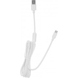 Клавиатура Acer OKW305 механическая белый USB for gamer LED (ZL.KBDCC.01W) кабель 1.8м