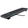 Клавиатура Оклик K953X: Механическая USB Multimedia LED с Кабелем 1.5м в Черном/Сером Цвете