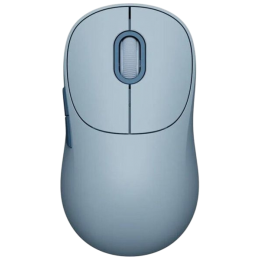 Мышь Xiaomi Wireless Mouse 3 синий оптическая 1200dpi silent беспров. BT/Radio USB для ноутбука 4but (BHR8914GL)