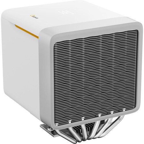 Кулер для процессора Ocypus Delta A62 EX WH Digital: мощность 250W, LED температура, 4-pin PWM, идеален для AM5/AM4
