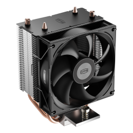 Кулер для процессора/ CPU Cooler PCCooler R200 (110W, 3-pin, 133mm, Al/Cu, 2x6mm, 1x92mm, 40.94CFM, 30dBA, 2200RPM, S: 1851/1700/1200/115X, AM5/AM4, silver, black)