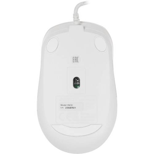 Купить оптическую мышь A4Tech Fstyler FM10 белую/серую с разрешением 1600dpi и USB-подключением