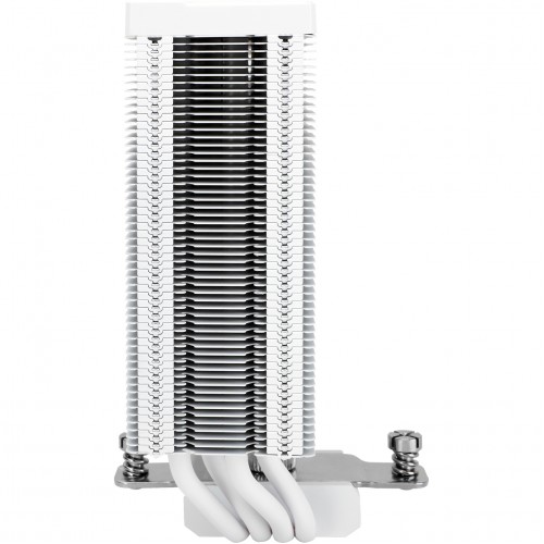 Кулер для процессора/ CPU Cooler Thermalright Assassin Spirit 120 Vision ARGB White (4-pin PWM, LED temp., 154mm, Al/Cu, 4x6mm, ARGB, 1x120mm, 66.17CFM, 25.6dBA, 1500RPM, S: 1851/1700/1200/115X, AM5/AM4, white) Thermalright