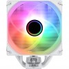 Кулер для процессора/ CPU Cooler Thermalright Assassin Spirit 120 Vision ARGB White (4-pin PWM, LED temp., 154mm, Al/Cu, 4x6mm, ARGB, 1x120mm, 66.17CFM, 25.6dBA, 1500RPM, S: 1851/1700/1200/115X, AM5/AM4, white) Thermalright