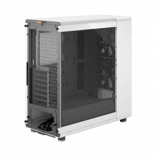 Корпус ПК Fractal Design North TG Clear Tint - Midi-Tower с 2x140mm вентиляторами, USB 3.2 и стильным белым деревом