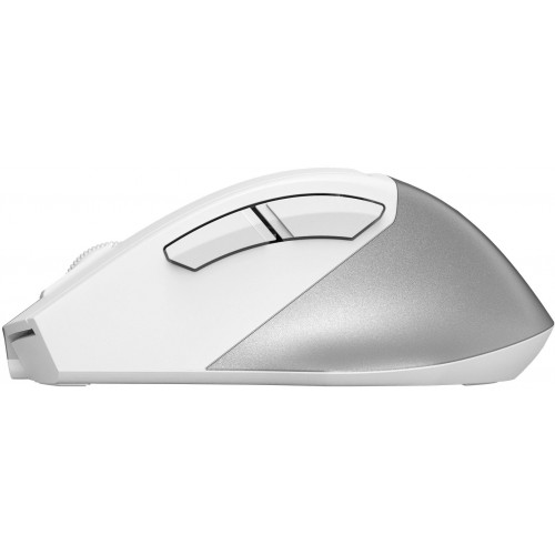 Мышь A4Tech Fstyler FG45CS Air2 белый/серебристый оптическая 2000dpi silent беспров. USB для ноутбука 7but (FG45CS AIR2 USB (SILVER WHITE))