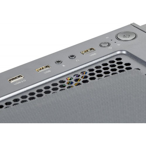 Корпус Formula F-33RGB черный ATX с RGB подсветкой, 5x120mm, 2x140mm, USB 2.0 и 3.0 для идеального охлаждения