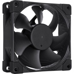 Кулер для корпуса/ Case Cooler Noctua NF-A8 PWM chromax.black.swap (80x80x25mm, 4-pin PWM, 32.67CFM, 17.7dBA, 2200RPM, Black)