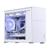 Корпус Mini-Tower JONSBO D31 STD: Белый компьютерный кейс без вентилятора с USB-A 3.2 и USB-C 3.2 для mATX, mDTX, mITX