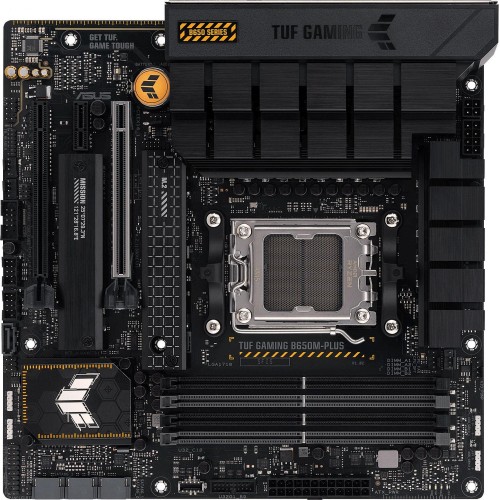 Материнская плата Asus TUF GAMING B650M-PLUS AM5: 4xDDR5, 2.5G LAN, RAID, HDMI и DP в формате mATX